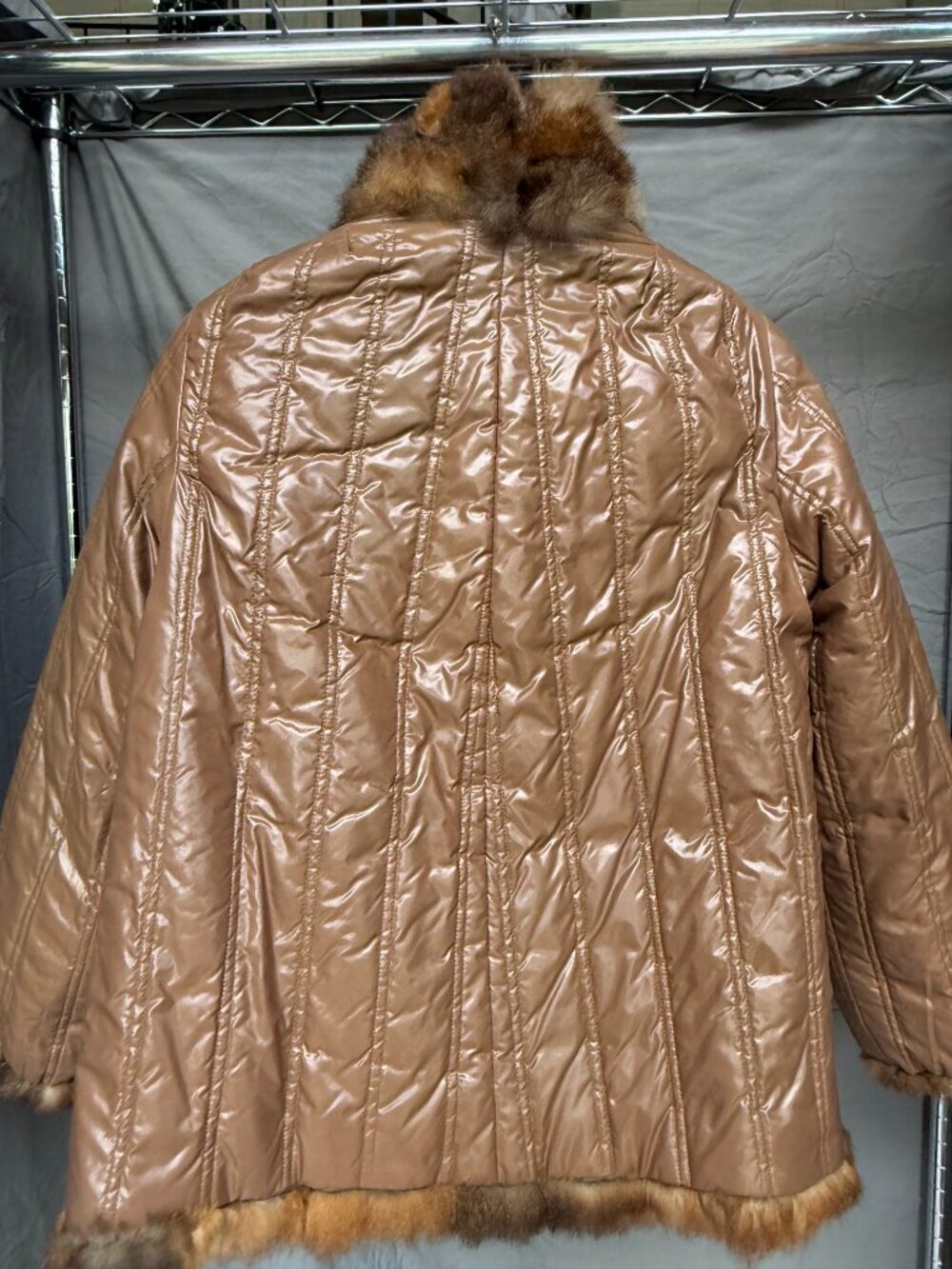 Reversible fur jacket - Picture 4 of 4